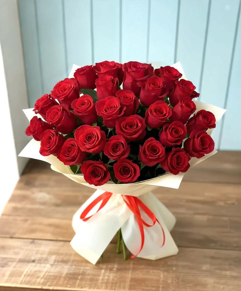 Букет 29 Красных роз в Красный Луч