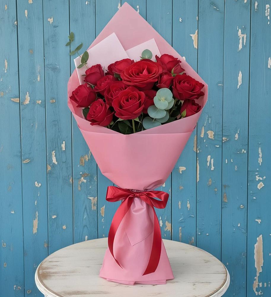 Букет цветов из: Розы в Красный Луч
