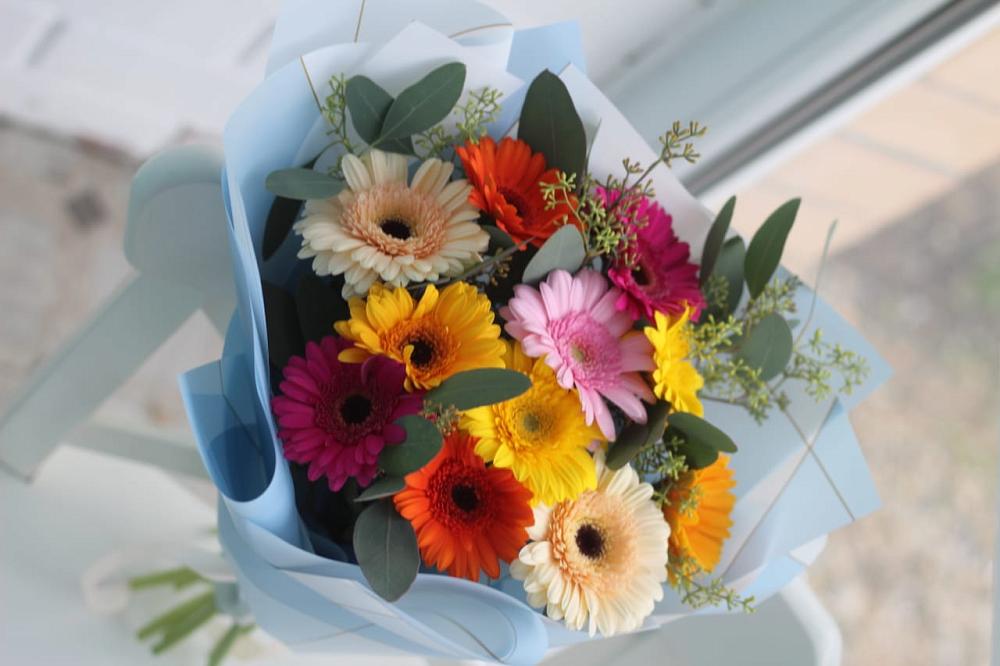 Букет цветов из: Герберы в Красный Луч