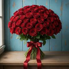 Букет Красные розы Блэк Меджик #REPLACE_PRED# Красный Луч