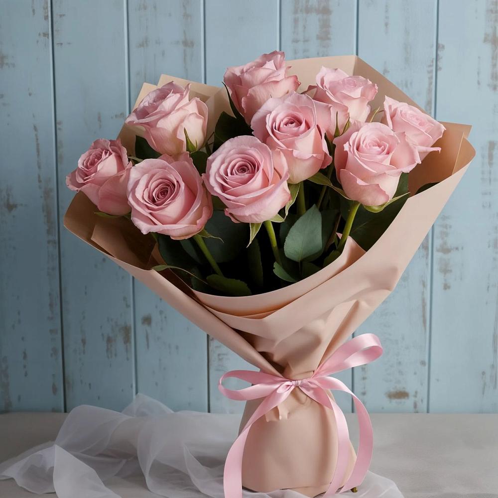 Букет цветов из: Розы в Красный Луч