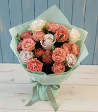 Букет цветов из:  Розы #REPLACE_PRED# Красный Луч