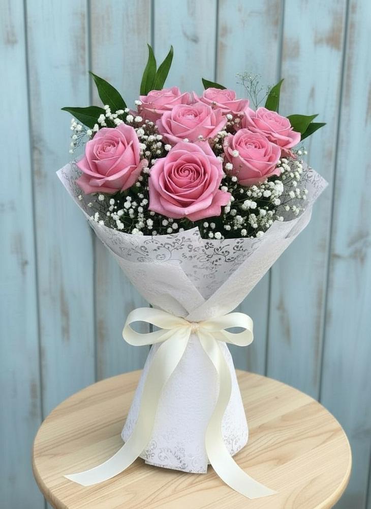 Букет цветов из: Розы в Красный Луч