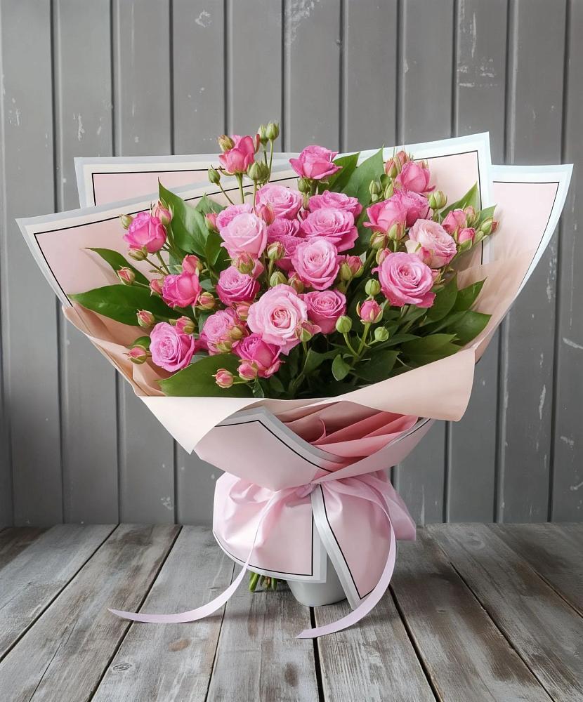 Букет Розовый кустик в Красный Луч