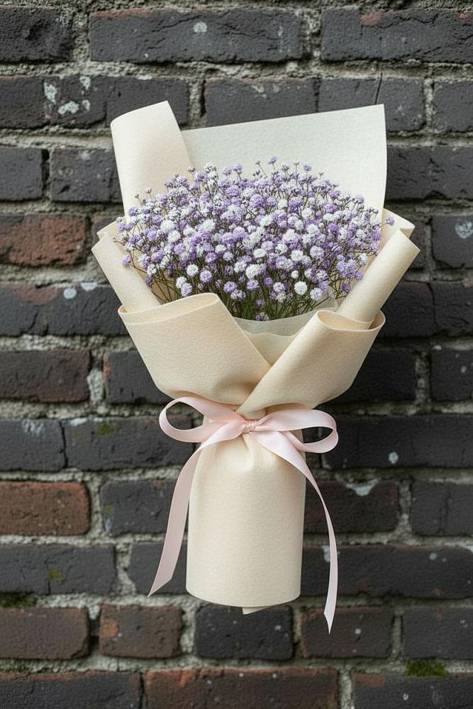 Букет цветов из: Гипсофила в Красный Луч