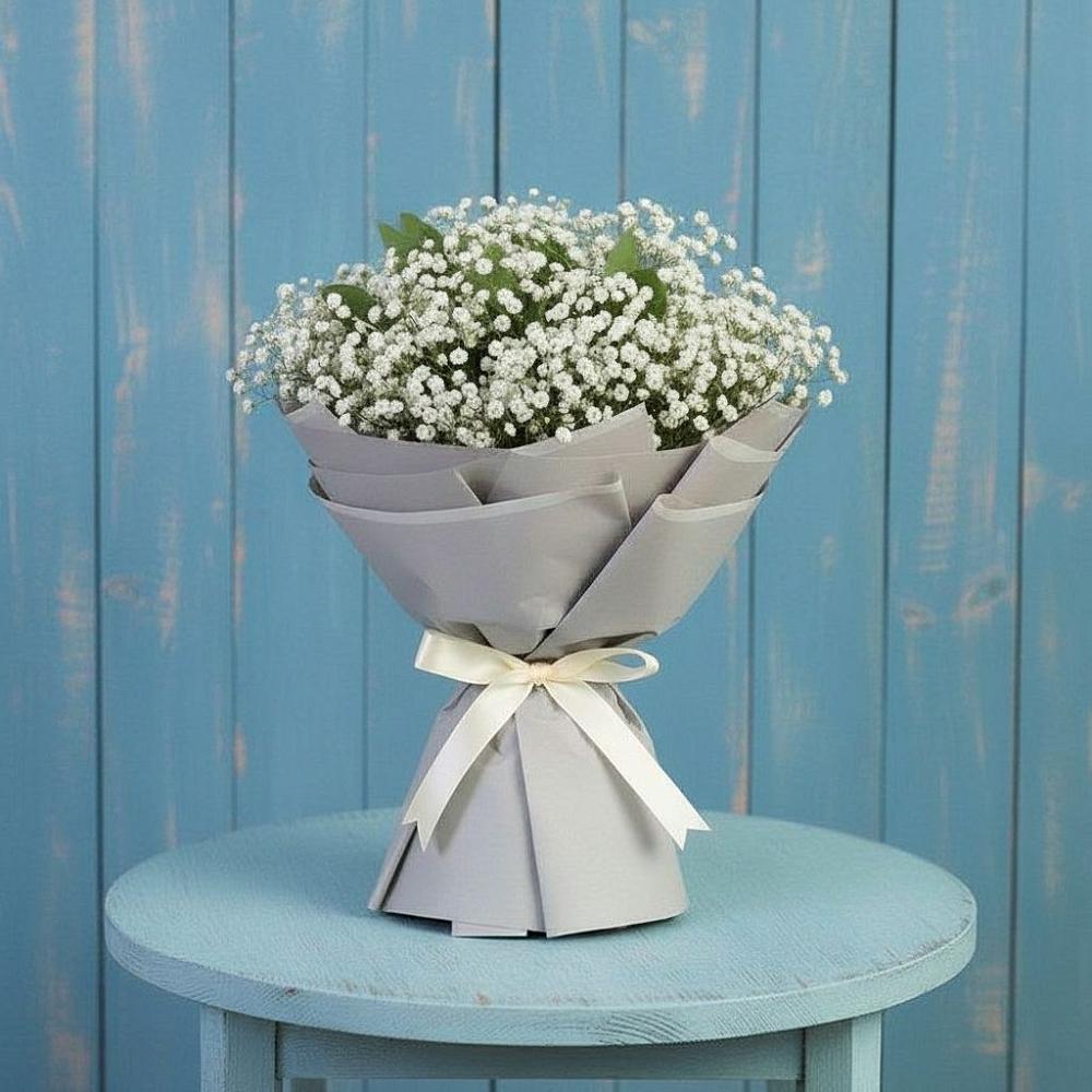 Букет цветов из: Гипсофила в Красный Луч