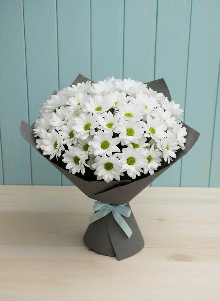 Букет цветов из: Хризантемы в Красный Луч