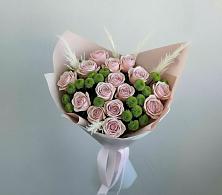 Букет цветов из:  Розы и Хризантемы в Красный Луч