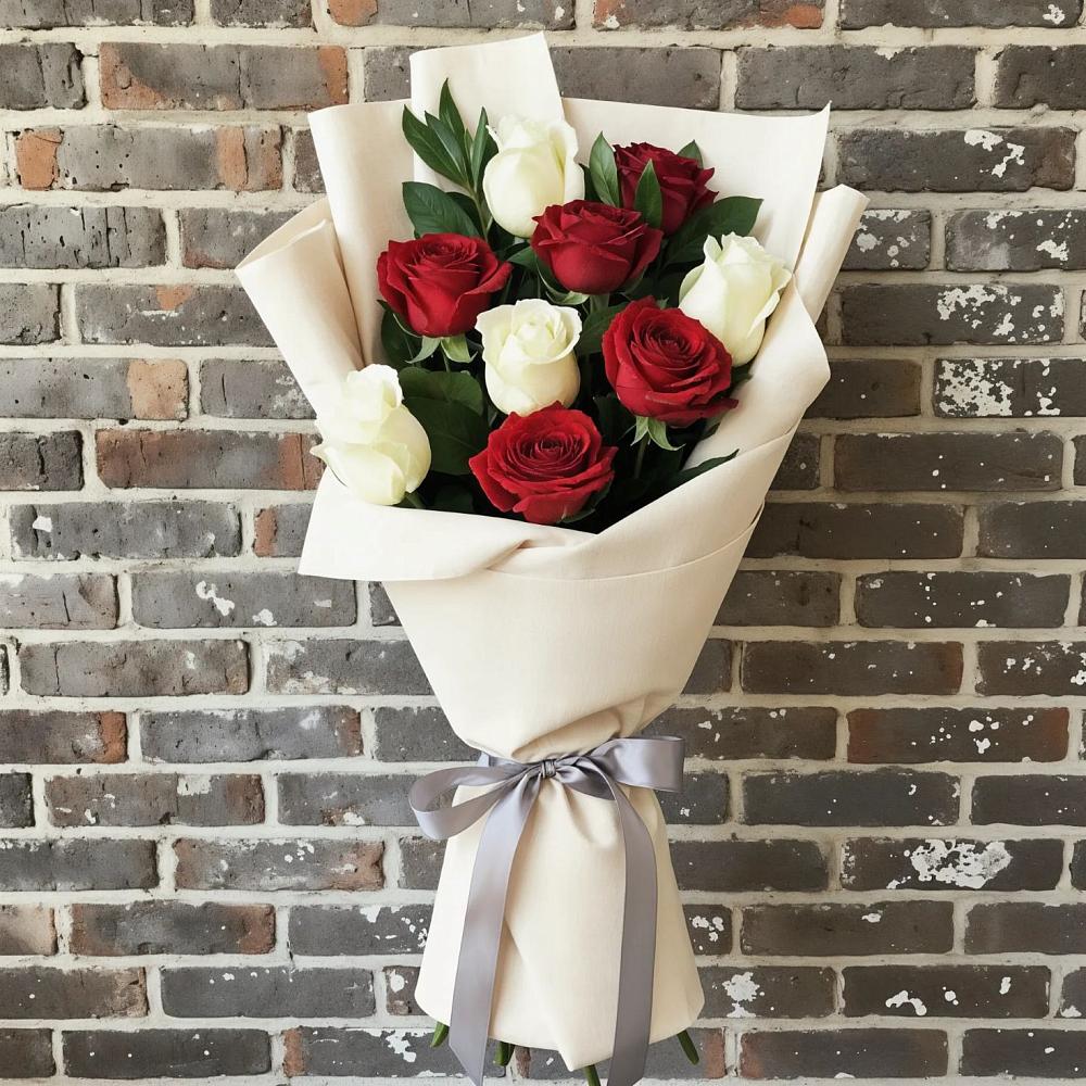 Букет цветов из: Розы в Красный Луч