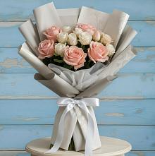 Букет цветов из:  Розы в Красный Луч