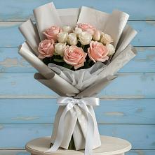 Букет цветов из:  Розы в Красный Луч