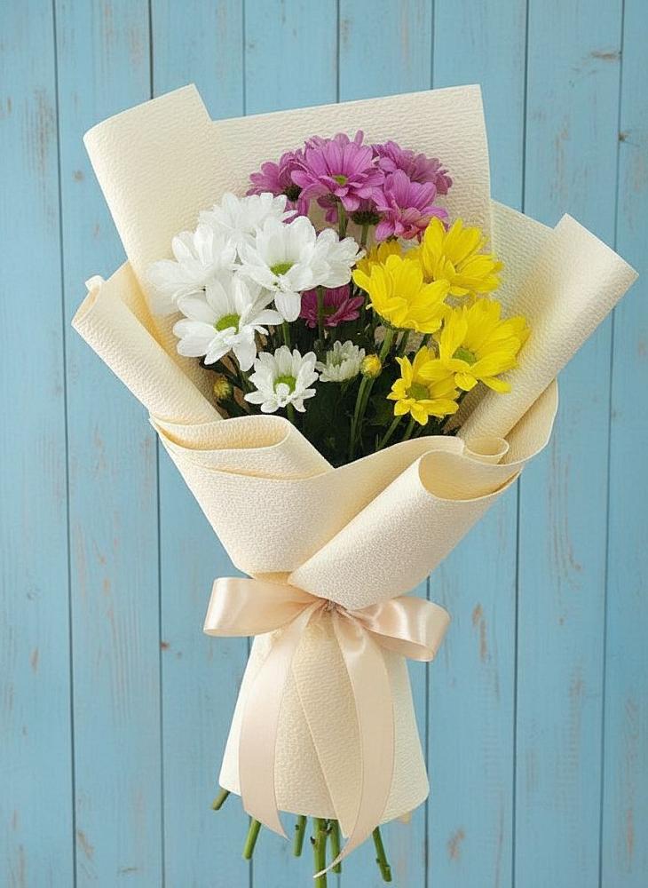 Букет цветов из: Хризантемы в Красный Луч