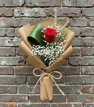 Букет цветов из:  Розы в Красный Луч