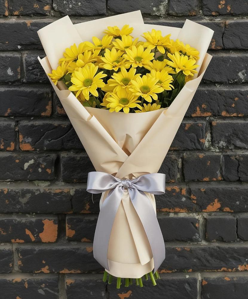Букет цветов из: Хризантемы в Красный Луч
