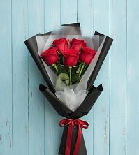 Букет цветов из:  Розы в Красный Луч