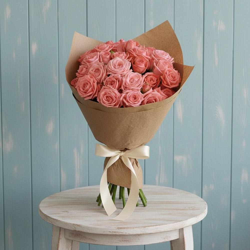 Букет цветов из: Розы в Красный Луч