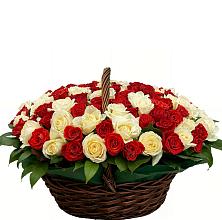 Премиум букет из: Розы #REPLACE_PRED# Красный Луч