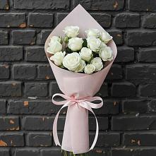 Букет цветов из:  Розы #REPLACE_PRED# Красный Луч