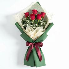 Букет цветов из:  Розы в Красный Луч