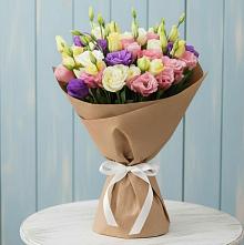 Букет цветов из:  Лизиантусы в Красный Луч