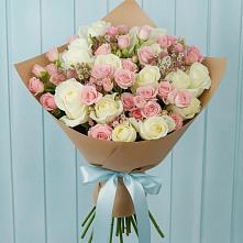Букет цветов из:  Розы в Красный Луч