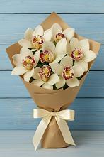 Букет цветов из:  Орхидеи и Розы в Красный Луч